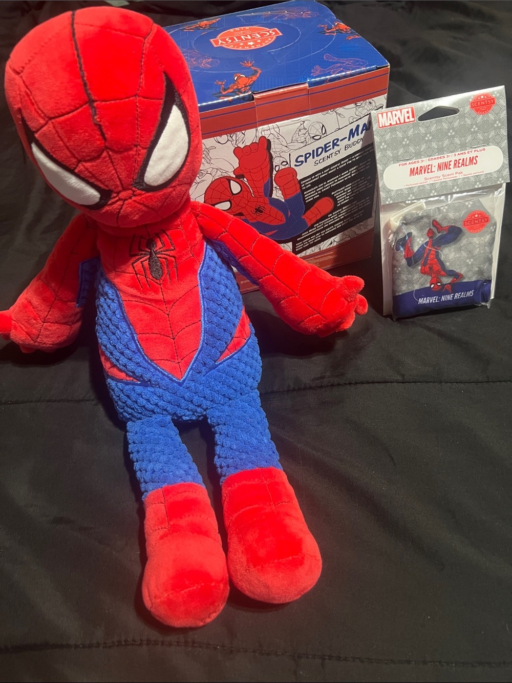 Limited edition Scentsy Marvel Spider-Man Buddy